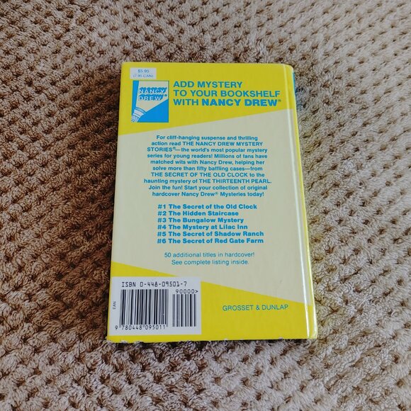 Nancy Drew Mystery Stories The Secret of the Old Clock by Carolyn Keene (Book) - Picture 10 of 16